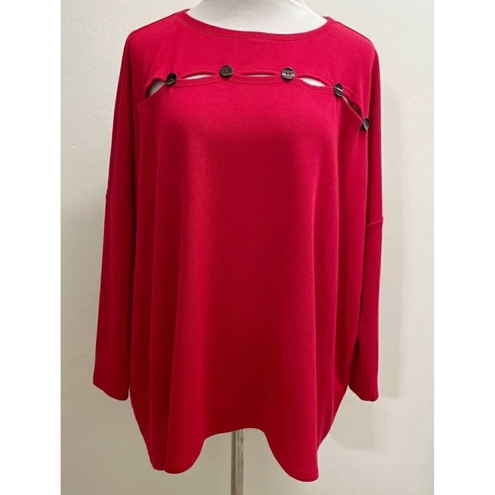 IC by Connie K Small Top Blouse Lagenlook Wearable